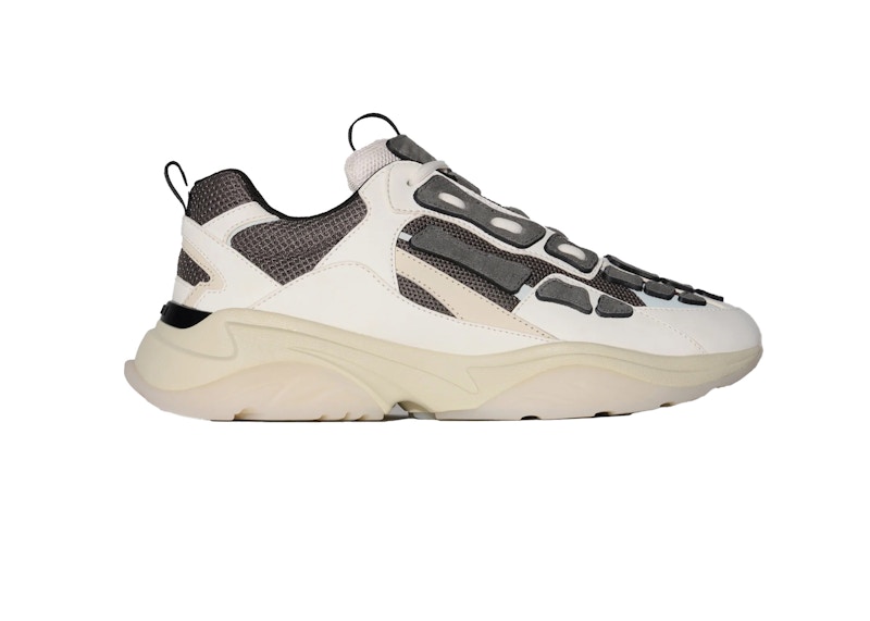 AMIRI Bone Runner Tan Mesh Grijs