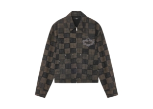 AMIRI Checkered Work Jacket Bruin