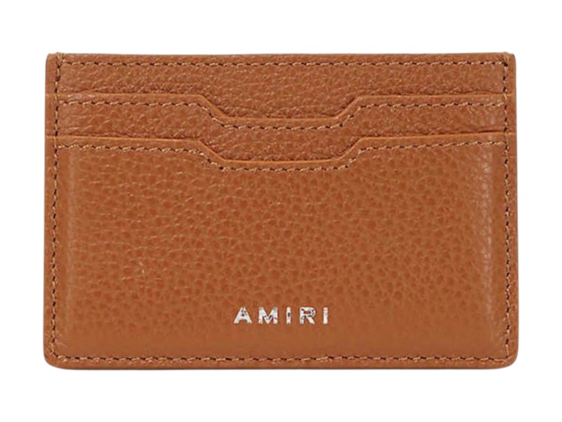 AMIRI Core Logo Card Holder Bruin
