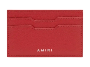AMIRI Core Logo Card Holder Rood