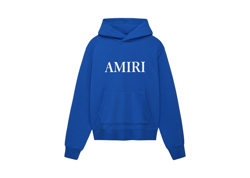 AMIRI Core Logo Hoodie Blauw