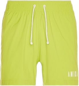AMIRI Core Logo Swim Shorts Lime Groen