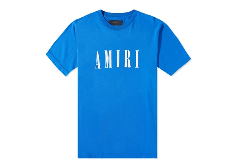 AMIRI Core Logo Tee Blauw