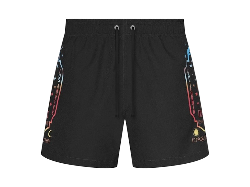 AMIRI Fortune Swim Trunk Zwart