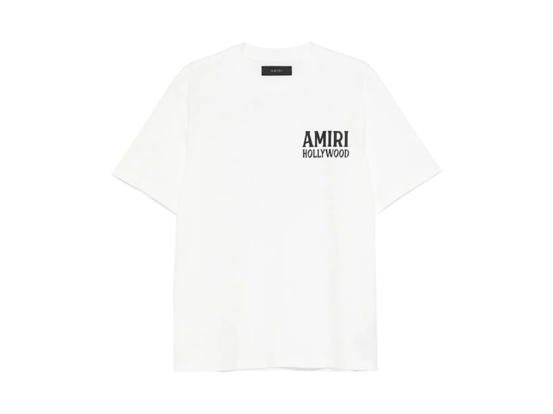 AMIRI Jazz Wolf Tee Ivory Wit
