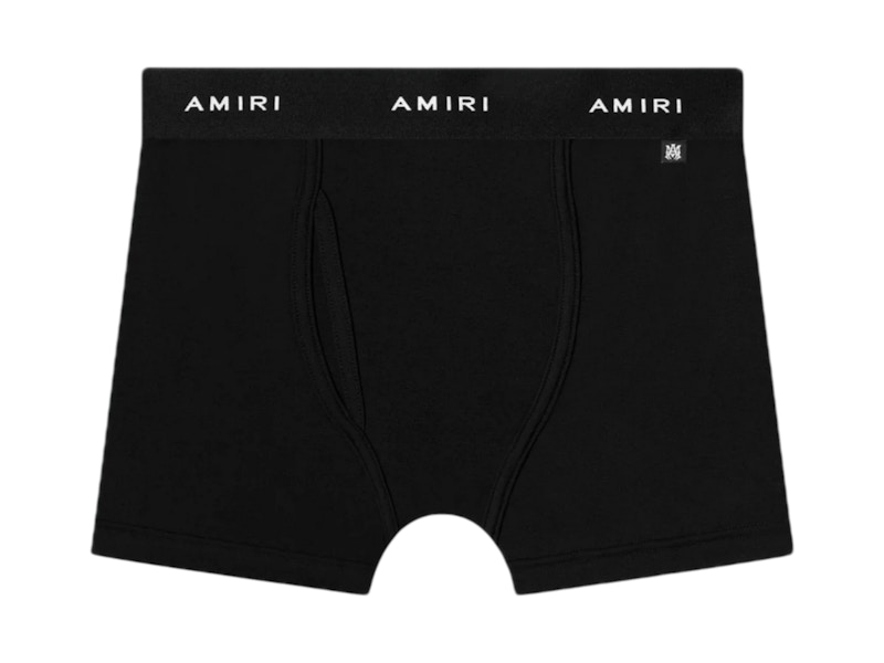 AMIRI Logo Brief Zwart