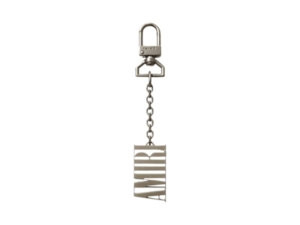 AMIRI Logo Keychain Zilver