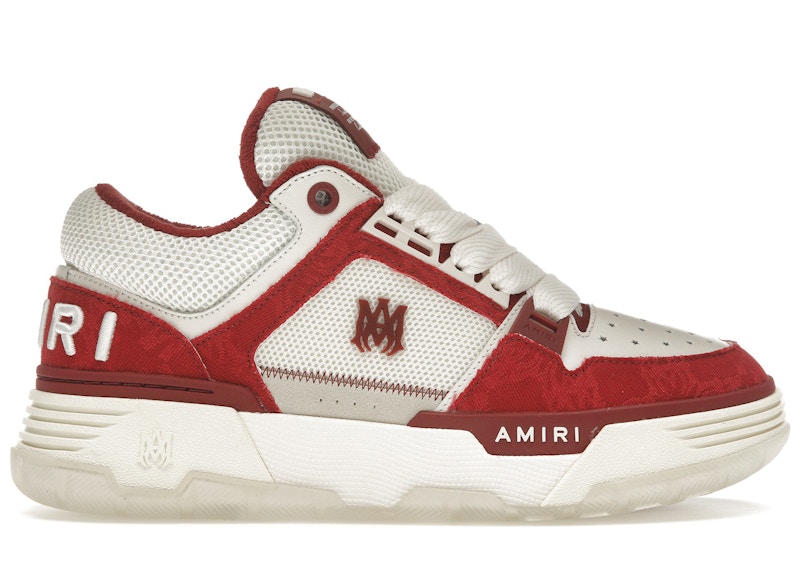 AMIRI MA-1 Deep Quad Monogram Print Rood