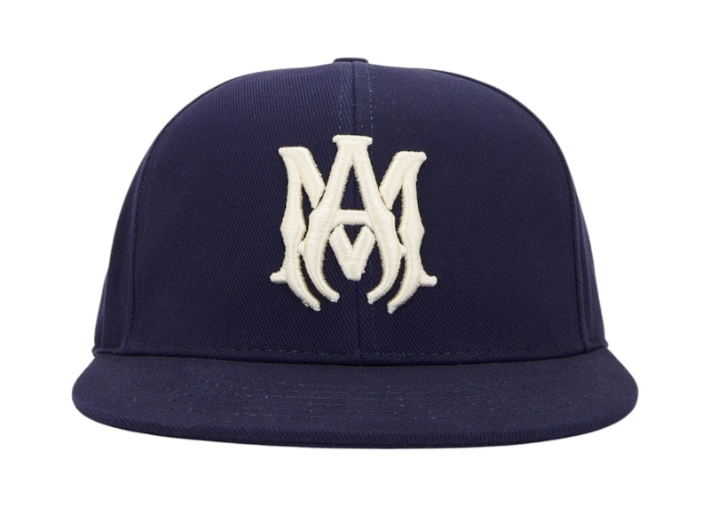 AMIRI MA Fitted Cap Blauw