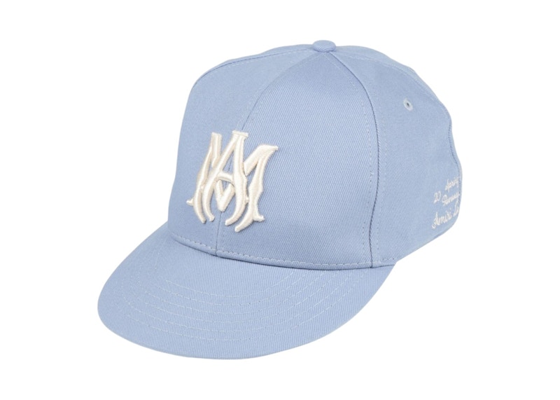 AMIRI MA Logo Cap Light Blauw