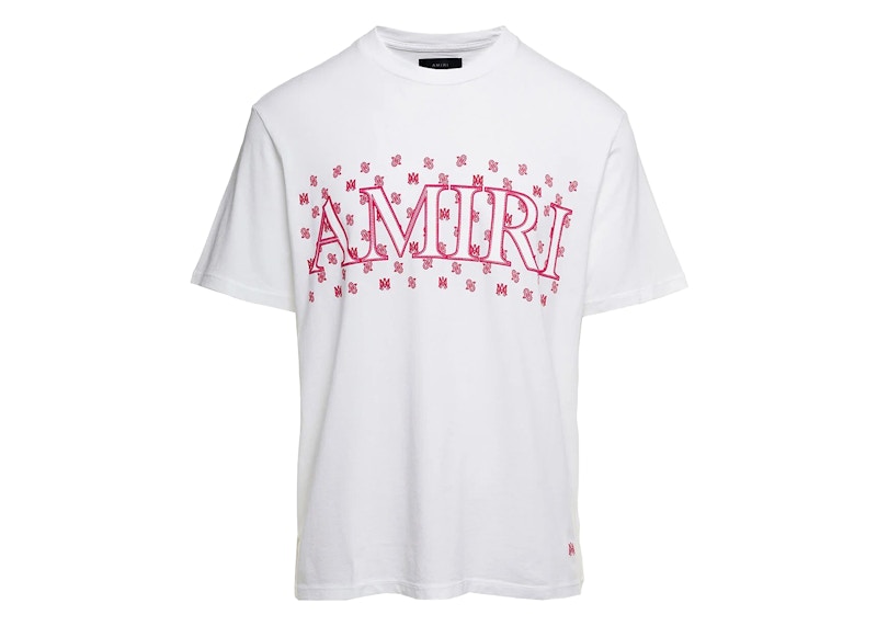 AMIRI MA Paisley Tee Wit