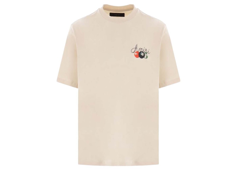 AMIRI Pool Cue Tee Alabaster