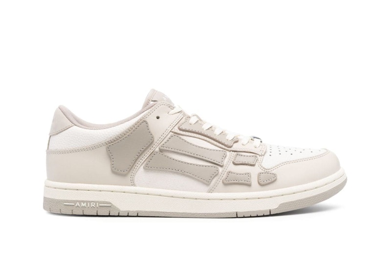 AMIRI Skel Low Top Alabaster Beige