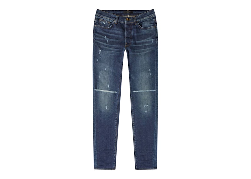 AMIRI Slash Jeans Deep Classic Indigo