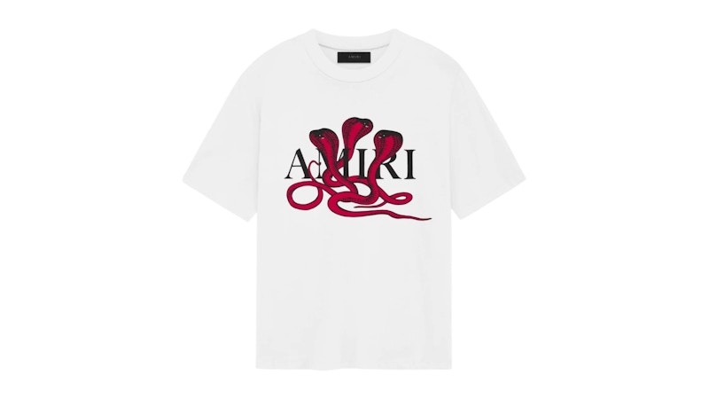 AMIRI Snake Tee Rood