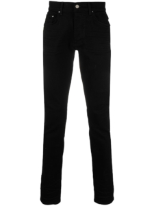 AMIRI Stack Mid-Rise Skinny Jeans Zwart