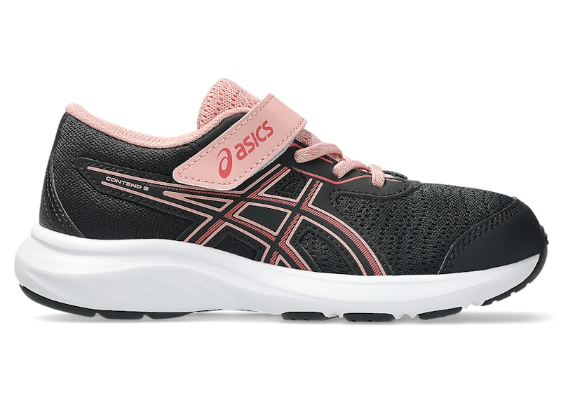 ASICS Contend 9 Dark Clay Zwart