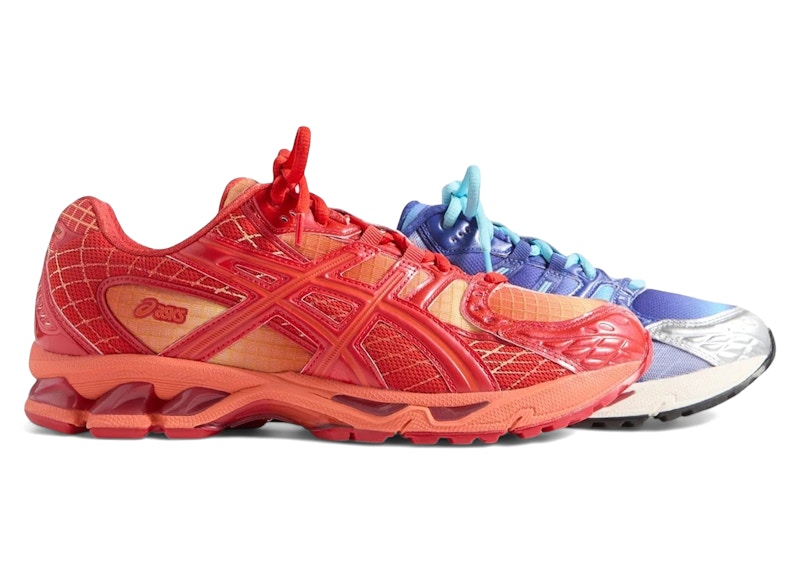 ASICS Gel-Nimbus .1 Kith Marvel vs. Capcom Iron Man vs. Mega Man Opened Box Blauw
