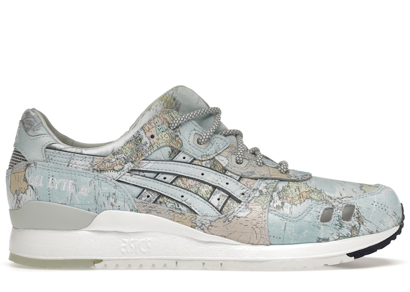 ASICS Gel-Lyte III atmos World Map Blauw