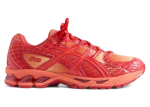 ASICS Gel-Nimbus .1 Kith Marvel vs. Capcom Iron Man Italian Straw/molten Lava