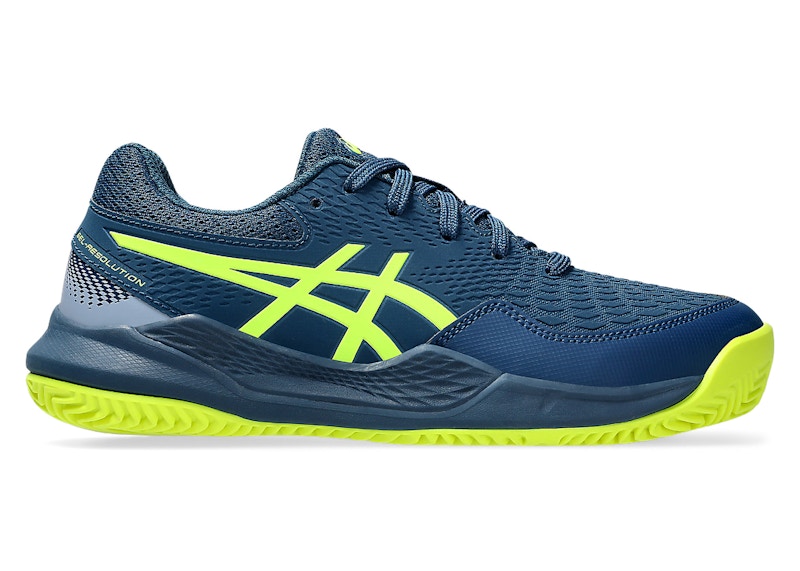 ASICS Gel-Resolution 9 Clay Mako Safety Blauw