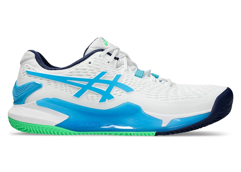 ASICS Gel-Resolution 9 Clay Digital Aqua Wit