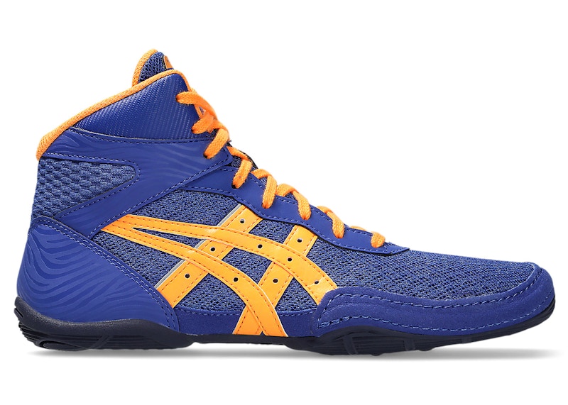 ASICS Matflex 7 Dark Cobalt Pop Oranje