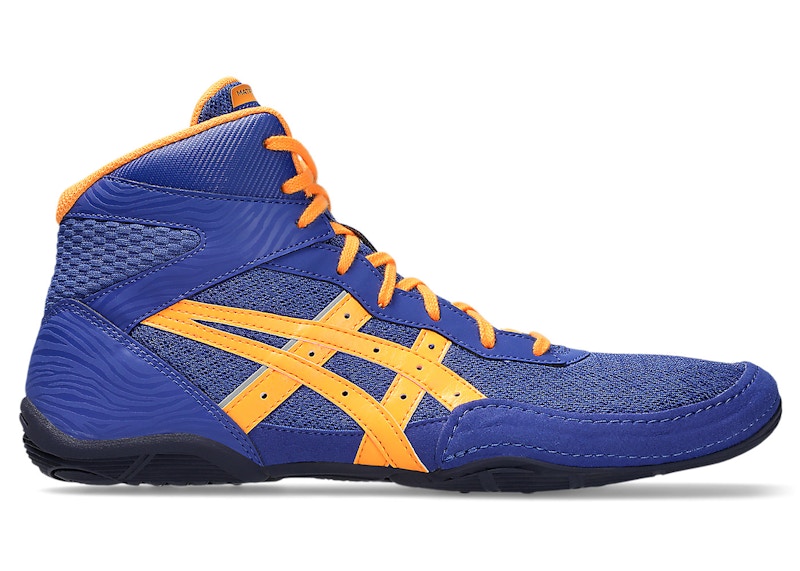 ASICS Matflex 7 Dark Cobalt Pop Oranje