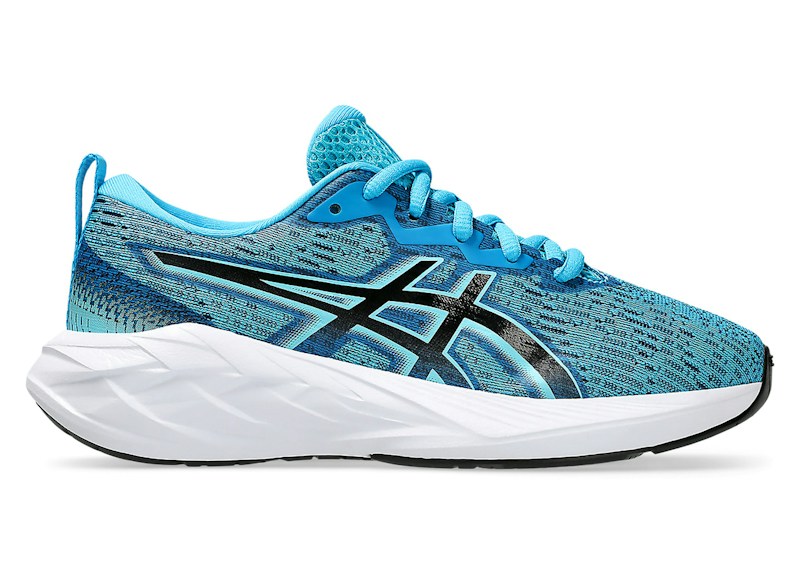 ASICS Novablast 4 Digital Aqua Zwart