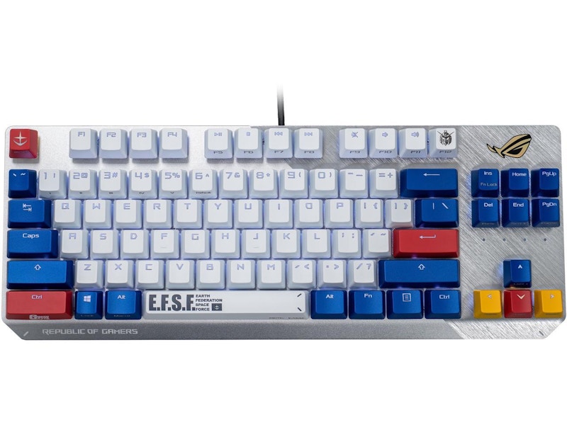 ASUS ROG Strix Scope TKL GUNDAM EDITION Gaming Keyboard