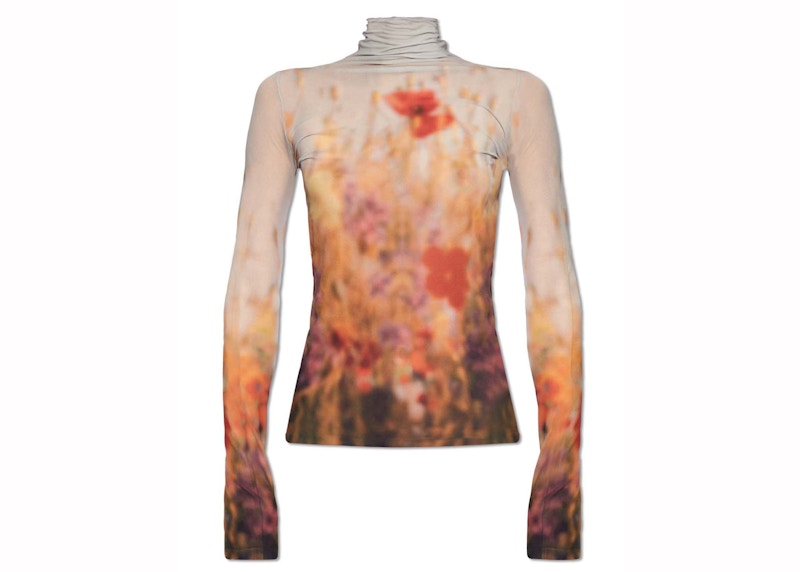 Acne Studios Printed Seamless AM4 Top Multi Multicolor