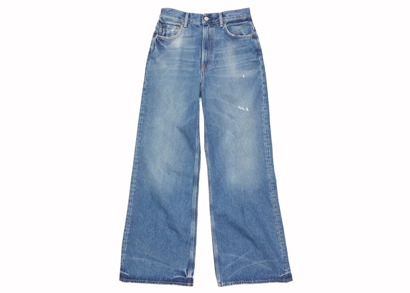 Acne Studios Relaxed Fit 2022F Jeans Mid Blauw