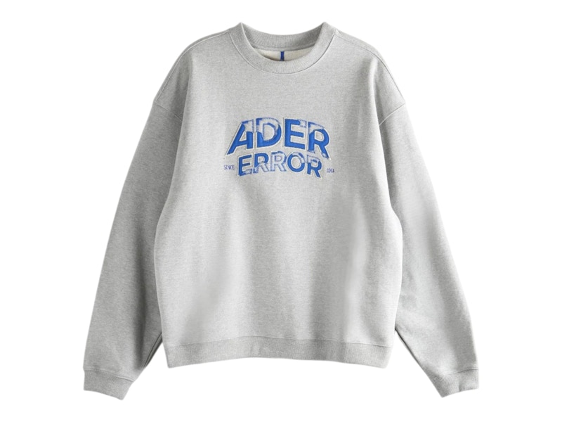 ADER error Personalized Logo Design Hoodie Grijs