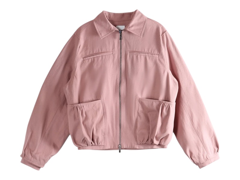 ADER error Soft Zip-Up Jacket Roze
