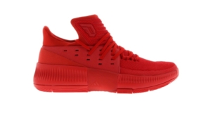 adidas D Lillard 3 Roots Scarlet/scarlet/scarlet
