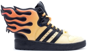 adidas JS Flames Jeremy Scott Zwart