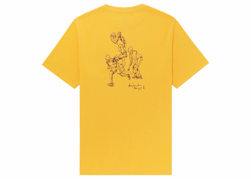 Aime Leon Dore Basketball Study Tee Geel