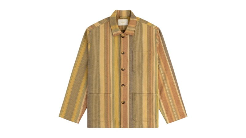 Aime Leon Dore Blanket Striped Chore Jacket Multicolor