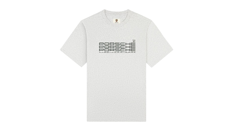 Aime Leon Dore x Porsche Racing Tee Grijs