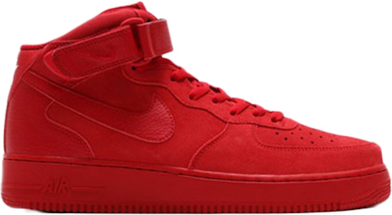 Nike Air Force 1 Mid Gym Rood