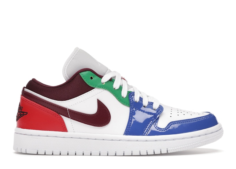 Jordan 1 Low Multi-Color Wit