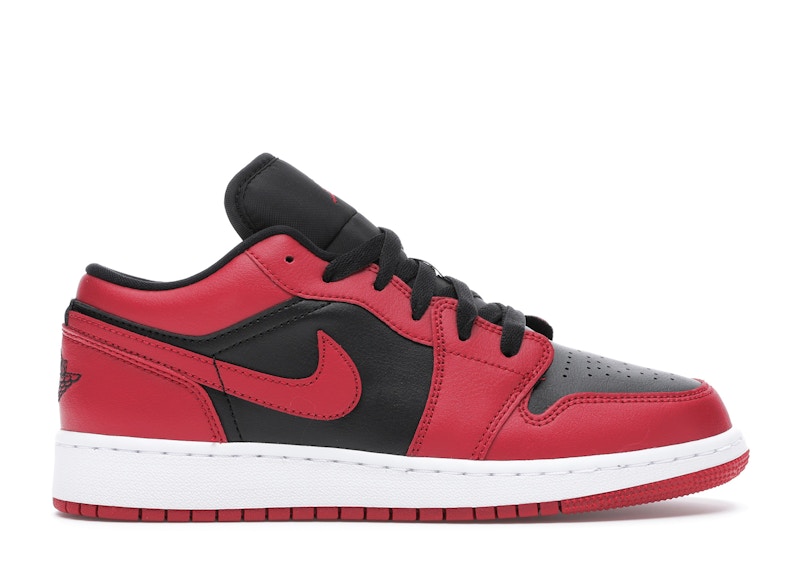 Jordan 1 Low Reverse Bred Zwart
