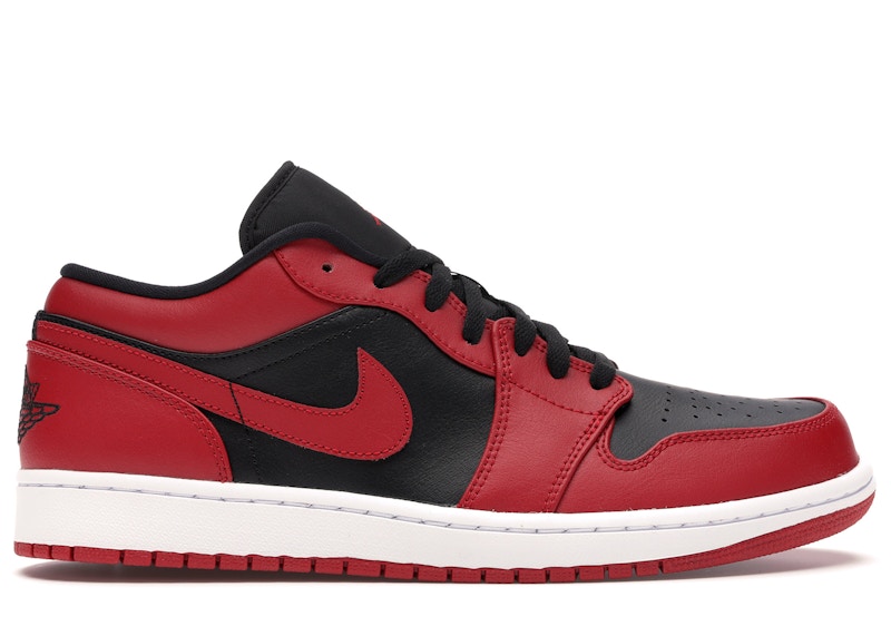 Jordan 1 Low Reverse Bred Zwart