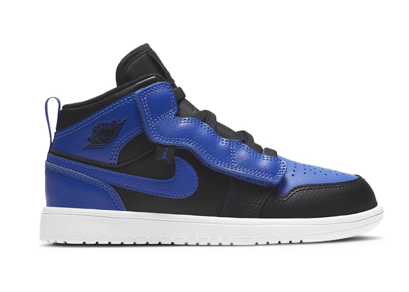 Jordan 1 Mid Alt Hyper Royal Zwart