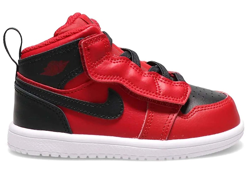 Jordan 1 Mid Alt Reverse Bred Zwart
