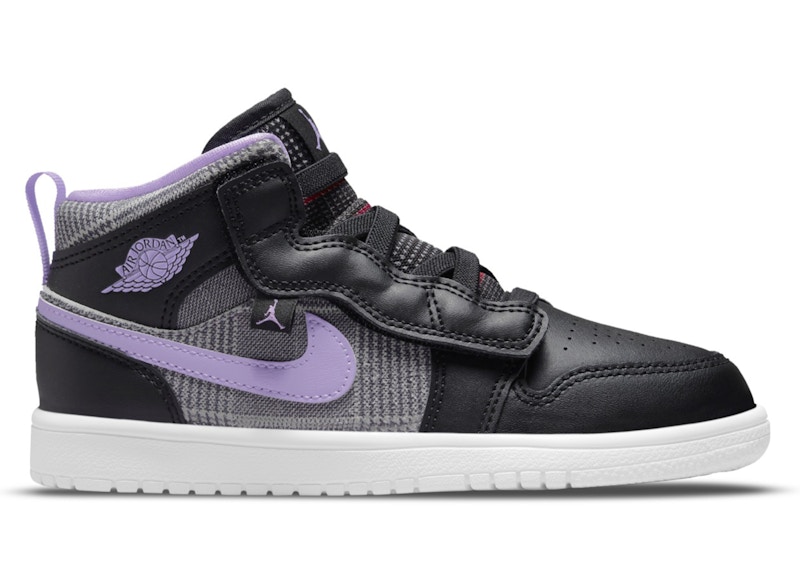 Jordan 1 Mid Alt SE Houndstooth Zilver