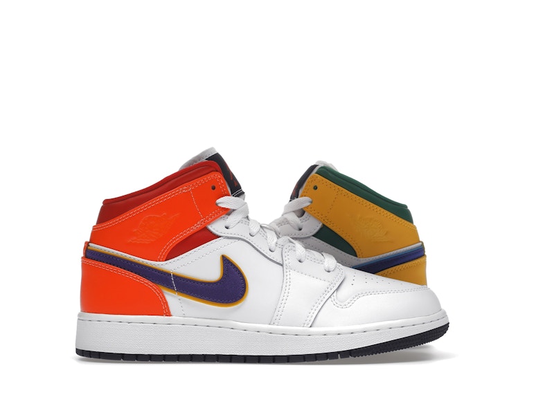 Jordan 1 Mid Alternate Multi-Color Paars