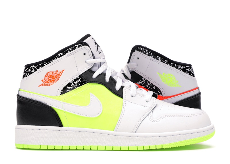 Jordan 1 Mid Composition Notebook Oranje