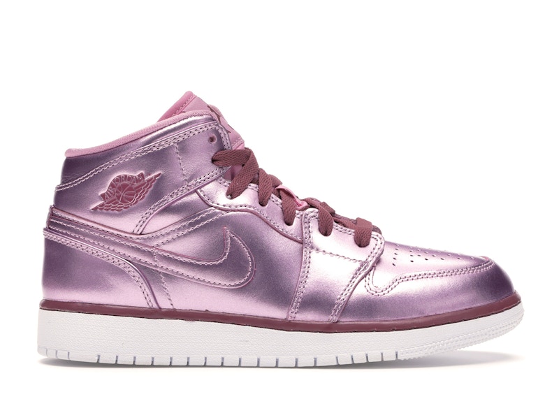 Jordan 1 Mid Rise Rood