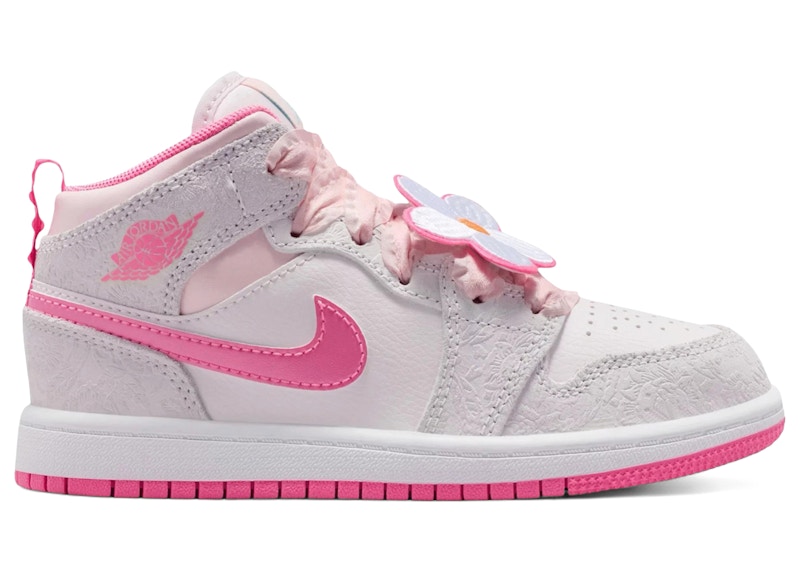 Jordan 1 Mid SE Spring Flowers Grijs